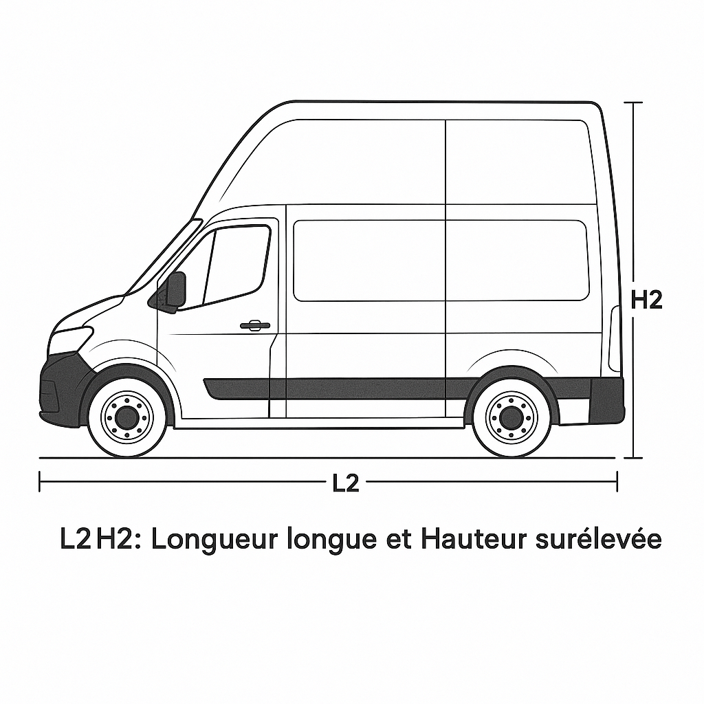 Schéma L2H2 - Longueur 2, Hauteur 2