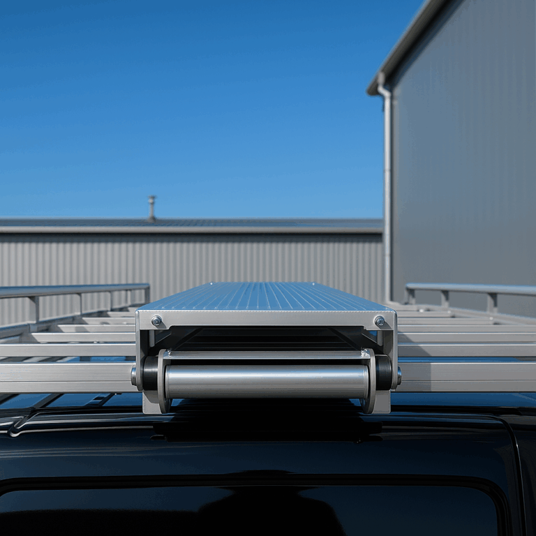 Echelle coulissante sous passerelle - vue 2