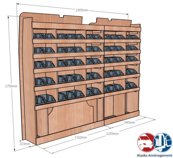 BOXER II L1H2 KRG001 COTES - Aménagement Utilitaire Île-de-France & Livraison