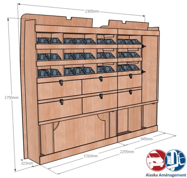 BOXER II L1H2 KRG003 COTES - Aménagement Utilitaire Île-de-France & Livraison