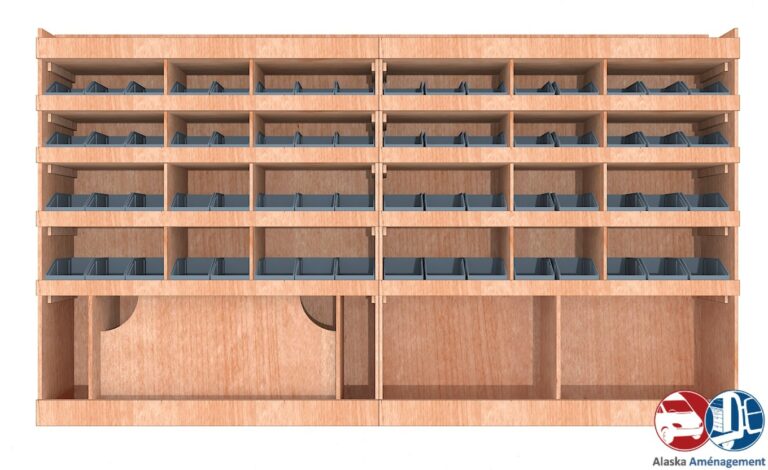 Meuble latéral Gauche KRG001-N - vue 2