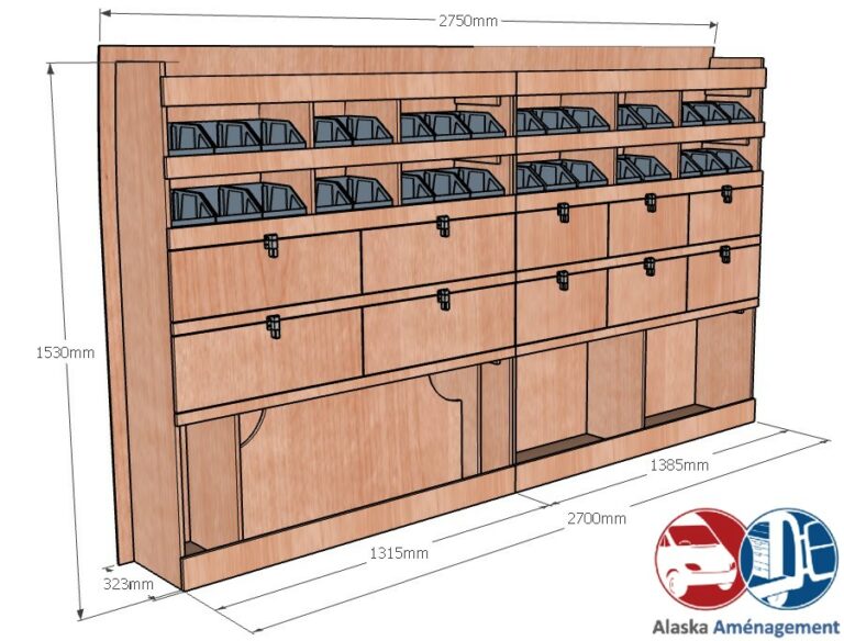 Meuble latéral Gauche KRG002-N - vue 3