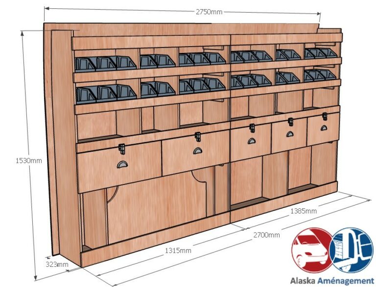 Meuble latéral Gauche KRG004-N - vue 3