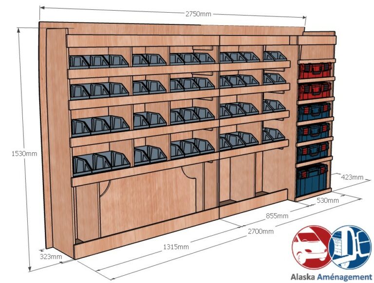 Meuble latéral Gauche KRMG001-N - vue 3