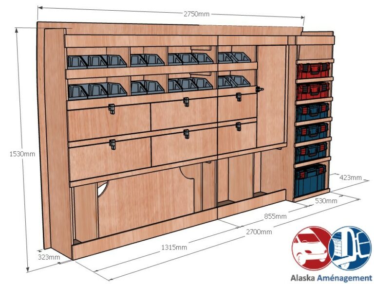Meuble latéral Gauche KRMG003-N - vue 3