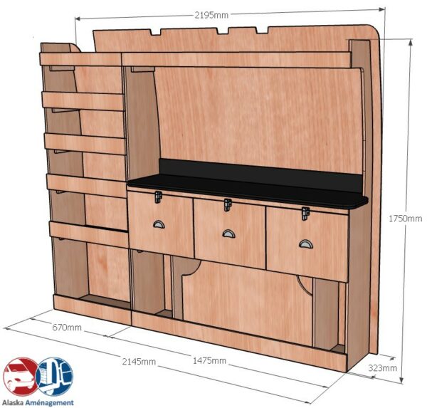 BOXER II L3H2 ETAD106 COTES - Aménagement Utilitaire Île-de-France & Livraison