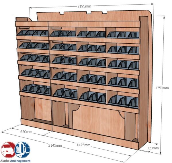 BOXER II L3H2 KRD101 COTES - Aménagement Utilitaire Île-de-France & Livraison