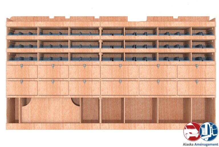 Meuble latéral Gauche KRG002-N - vue 2