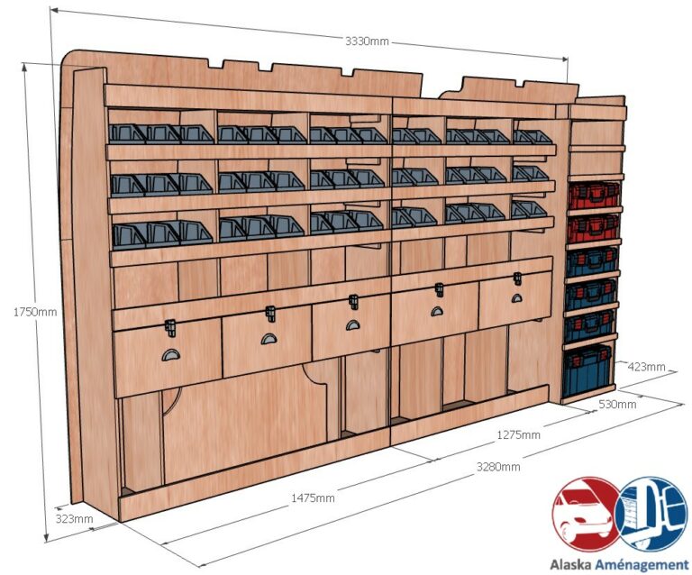Meuble latéral Gauche KRMG004-N - vue 3