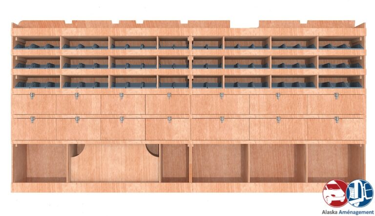 Meuble latéral Gauche KRG002-N - vue 2