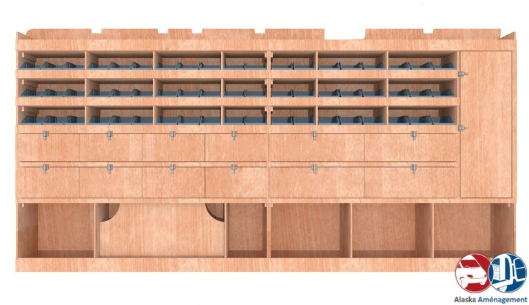 Meuble latéral Gauche KRG003-N - vue 2