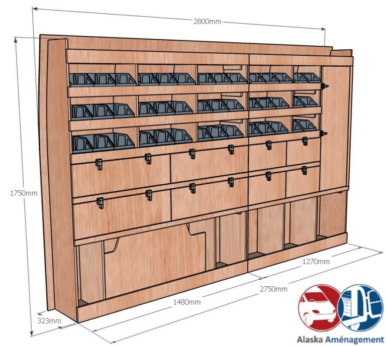 Meuble latéral Gauche KRG003-N - vue 3