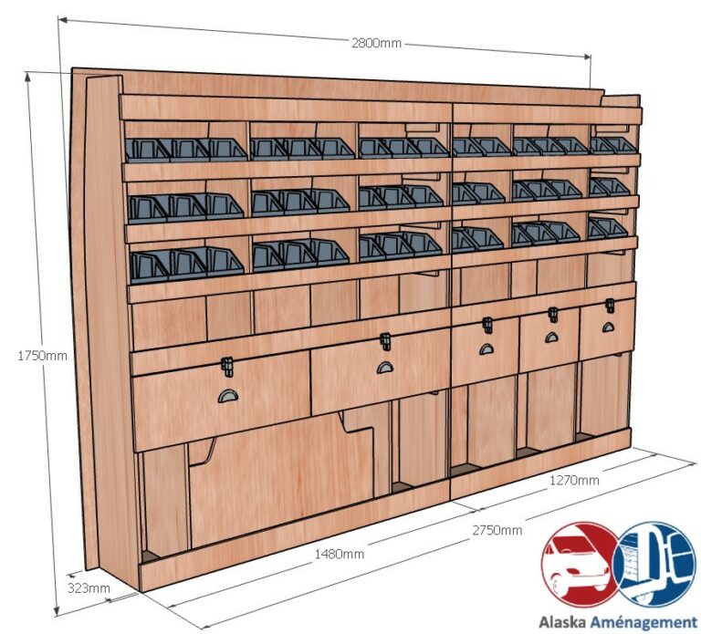 Meuble latéral Gauche KRG004-N - vue 3