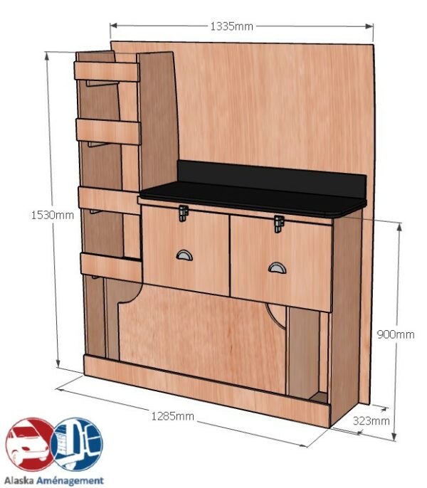 BOXER II L1H1 ETAD106 COTES - Aménagement Utilitaire Île-de-France & Livraison