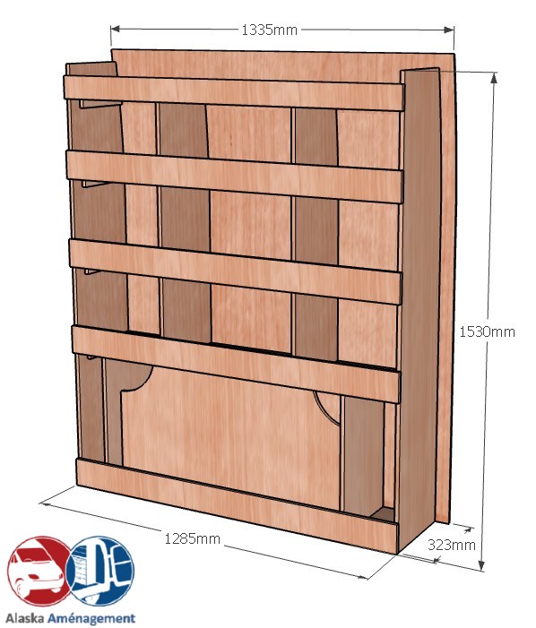 BOXER II L1H1 KRD COTES - Aménagement Utilitaire Île-de-France & Livraison
