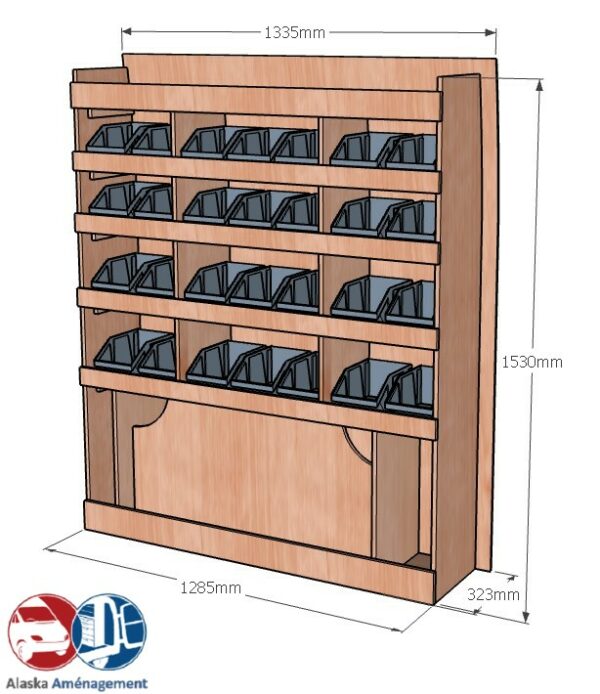 BOXER II L1H1 KRD101 COTES - Aménagement Utilitaire Île-de-France & Livraison