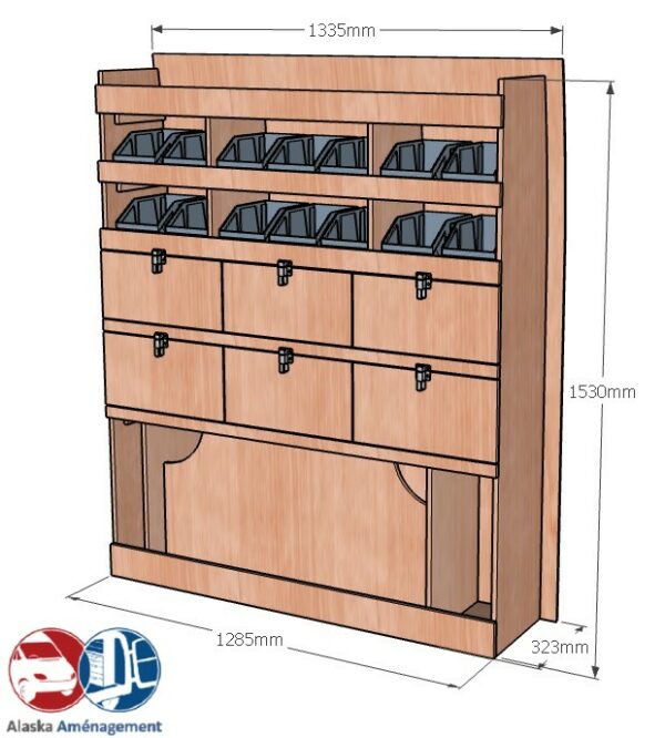 BOXER II L1H1 KRD102 COTES - Aménagement Utilitaire Île-de-France & Livraison