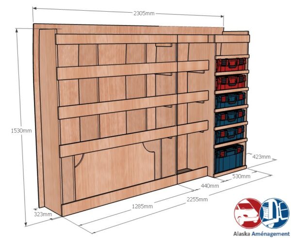 BOXER II L1H1 KRMG COTES - Aménagement Utilitaire Île-de-France & Livraison