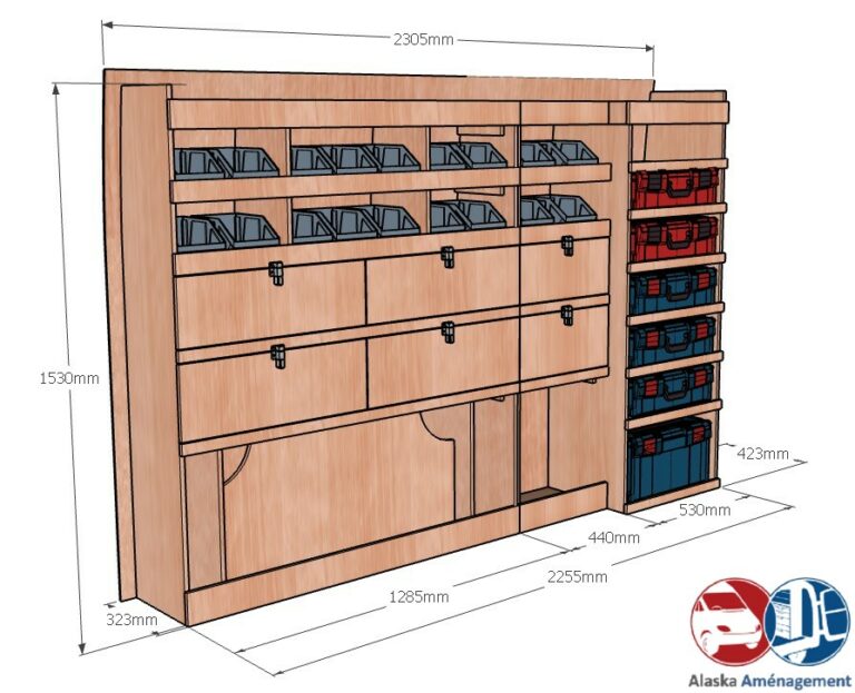 Meuble latéral Gauche KRMG002-N - vue 3