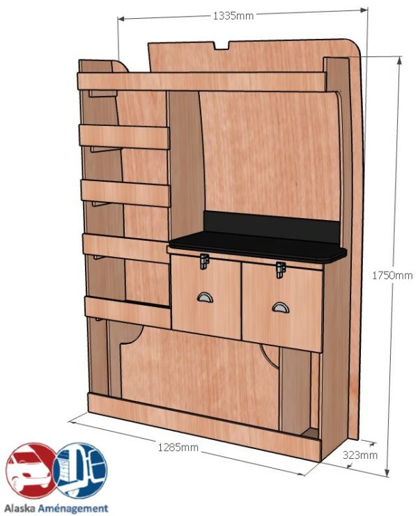 BOXER II L1H2 ETAD106 COTES - Aménagement Utilitaire Île-de-France & Livraison