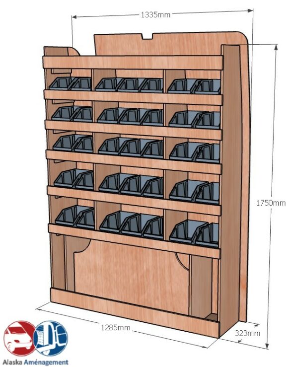 BOXER II L1H2 KRD101 COTES - Aménagement Utilitaire Île-de-France & Livraison