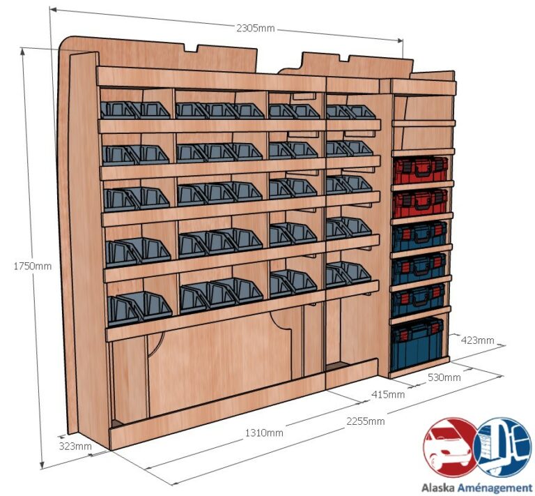 Meuble latéral Gauche KRMG001-N - vue 3