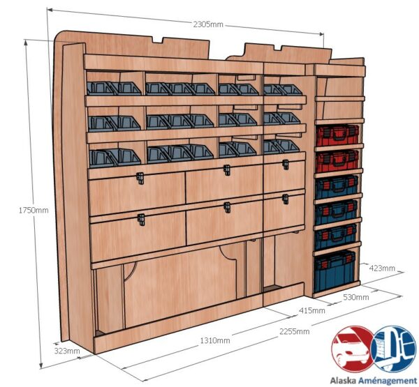 BOXER II L1H2 KRMG002 COTES - Aménagement Utilitaire Île-de-France & Livraison