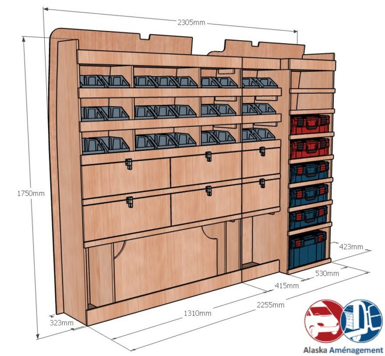 Meuble latéral Gauche KRMG002-N - vue 3
