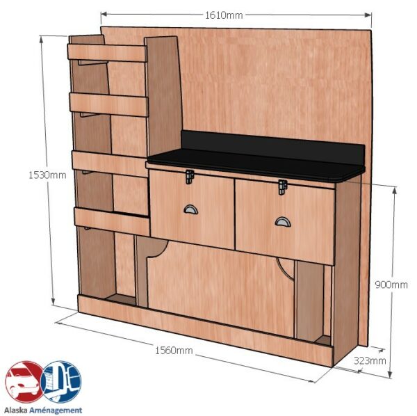 BOXER II L2H1 ETA D106 COTES - Aménagement Utilitaire Île-de-France & Livraison