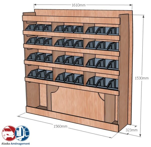 BOXER II L2H1 KRD101 COTES - Aménagement Utilitaire Île-de-France & Livraison