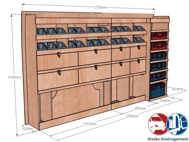Meuble latéral Gauche KRMG002-N - vue 3