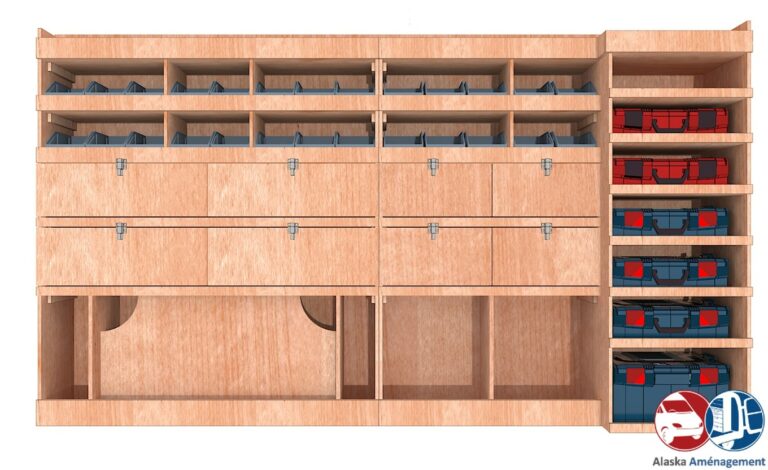 Meuble latéral Gauche KRMG002-N - vue 2