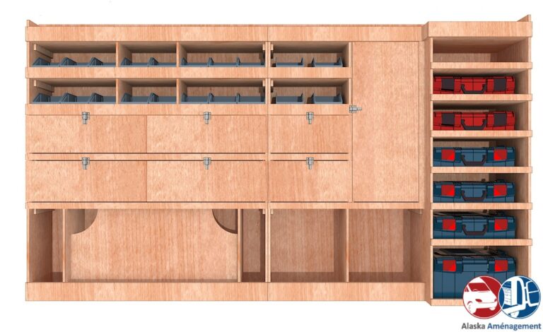 Meuble latéral Gauche KRMG003-N - vue 2