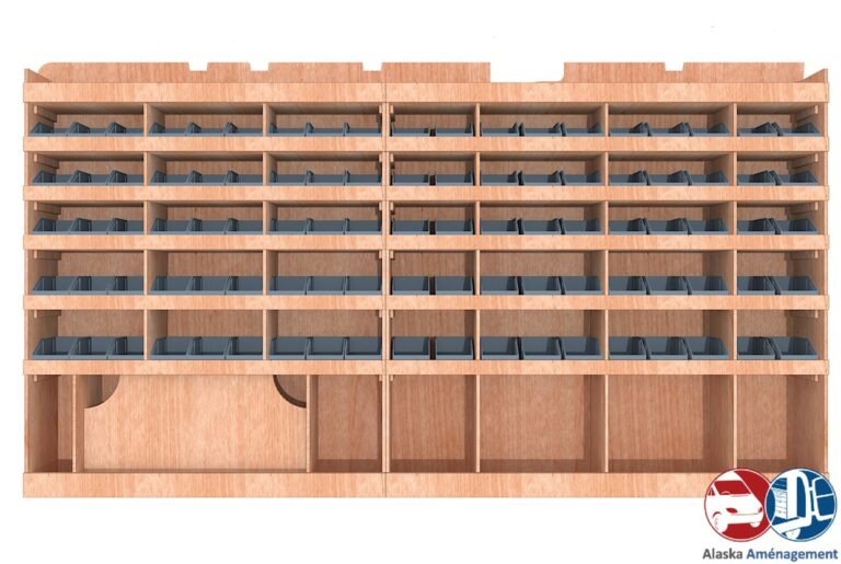 Meuble latéral Gauche KRG001-N - vue 2