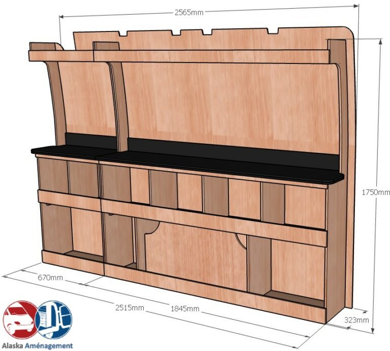 Etabli latéral Droite ETAD104-N - vue 3