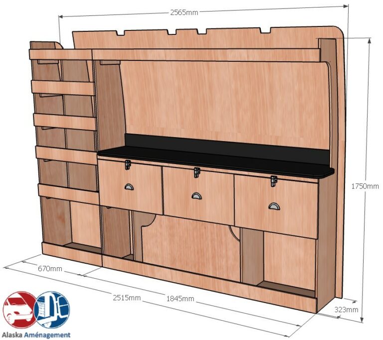 Etabli latéral Droite ETAD106-N - vue 3