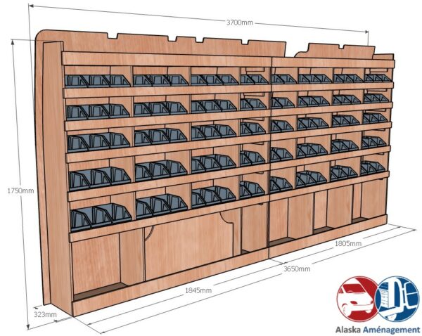 BOXER II L4H2 KRG001 COTES - Aménagement Utilitaire Île-de-France & Livraison