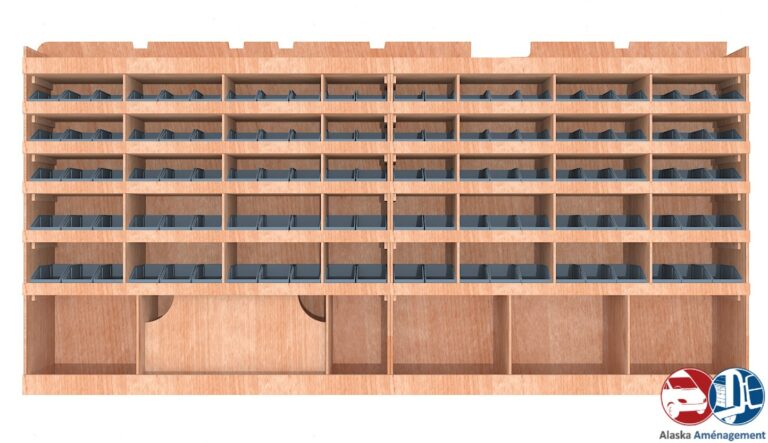 Meuble latéral Gauche KRG001-N - vue 2