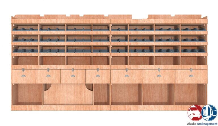 Meuble latéral Gauche KRG004-N - vue 2