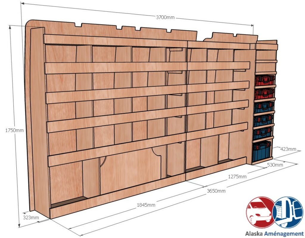 BOXER II L4H2 KRMG COTES - Aménagement Utilitaire Île-de-France & Livraison