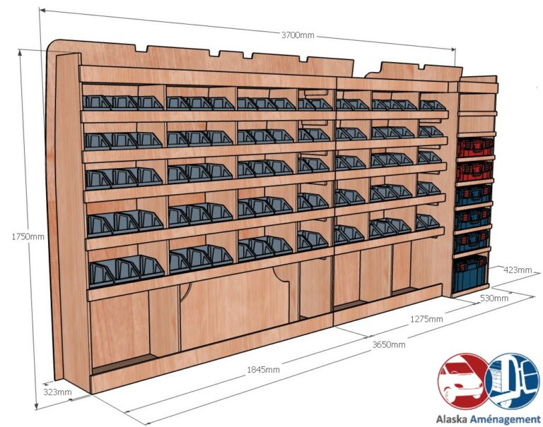 Meuble latéral Gauche KRMG001-N - vue 3