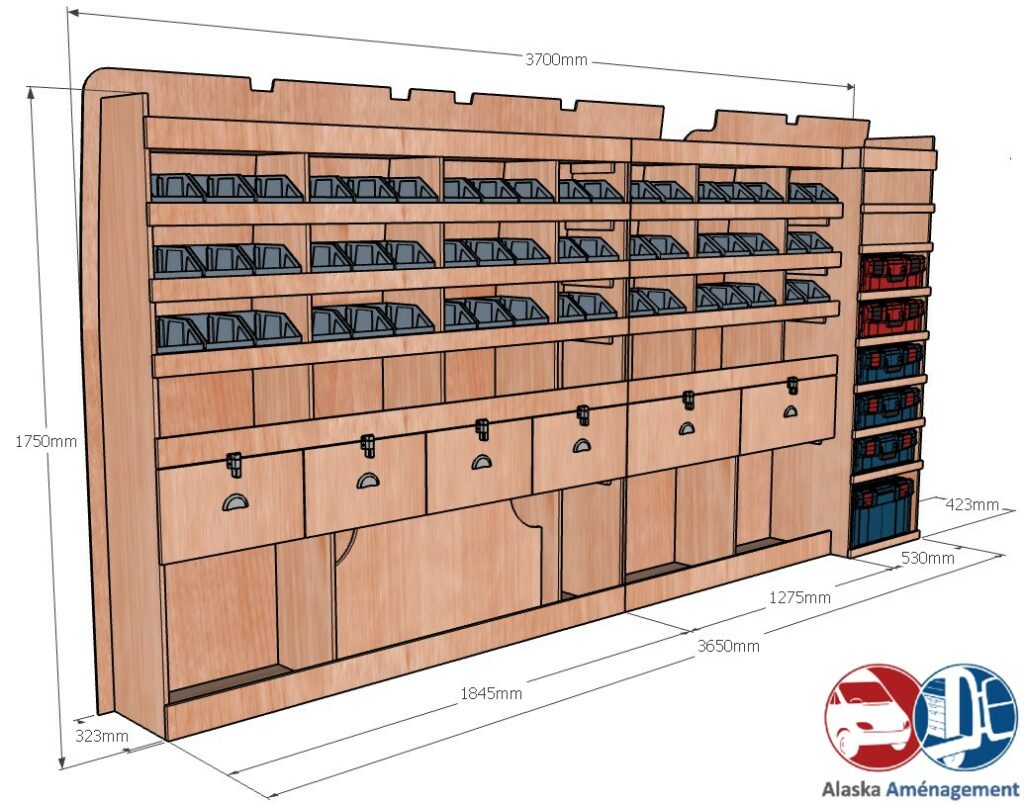 BOXER II L4H2 KRMG004 COTES - Aménagement Utilitaire Île-de-France & Livraison