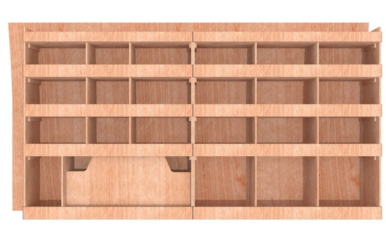 Meuble latéral Gauche KRG-N - vue 2