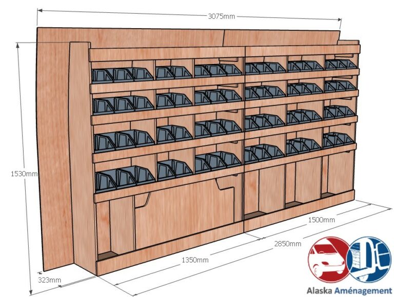 Meuble latéral Gauche KRG001-N - vue 3