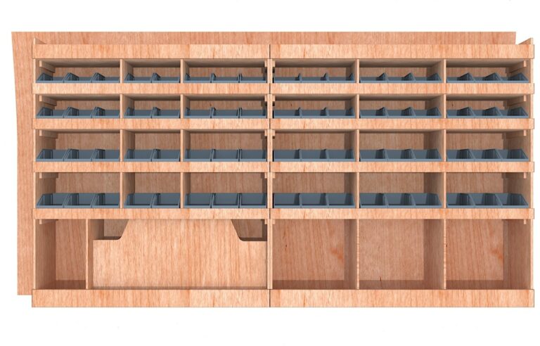 Meuble latéral Gauche KRG001-N - vue 2