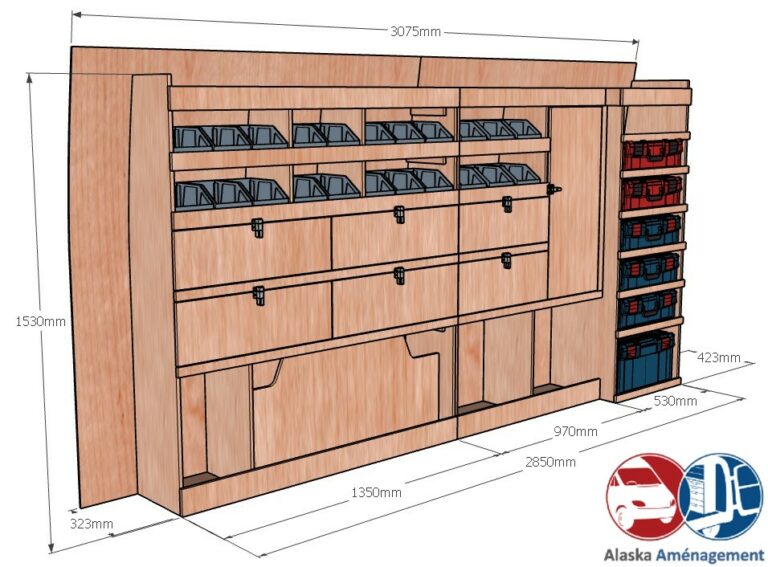 Meuble latéral Gauche KRMG003-N - vue 3