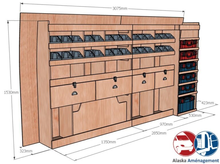 Meuble latéral Gauche KRMG004-N - vue 3
