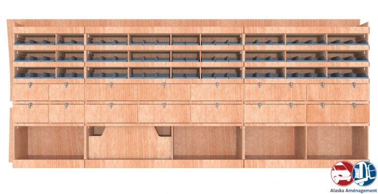 Meuble latéral Gauche KRG002-N - vue 2