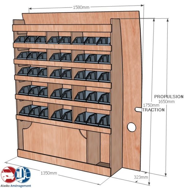 Crafter II L3H3 KRD101 COTES - Aménagement Utilitaire Île-de-France & Livraison