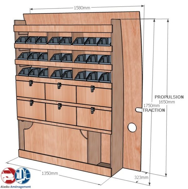 Crafter II L3H3 KRD102 COTES - Aménagement Utilitaire Île-de-France & Livraison